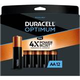 Duracell Batteries Batteries & Chargers Duracell Optimum Alkaline AA 12-pack