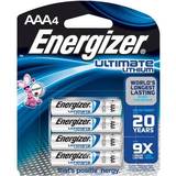 Lithium aaa Energizer Ultimate Lithium AAA Compatible 4-pack