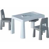 Plastic Furniture Set Liberty House Toys Kids Height Adjustable Table & Chairs Set 3pcs
