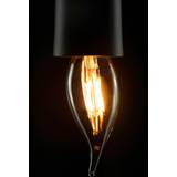 Segula LED bulb flame tip E14 3W 2,200K filament