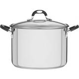 Silver Casseroles Tramontina Solar with lid 11.9 L 28 cm