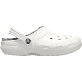 Crocs Women Slippers & Sandals Crocs Classic Lined - White/Grey