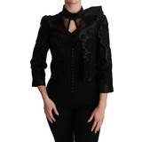 Silk Outerwear Dolce & Gabbana Women's Floral Jacquard Blazer Silk Jacket