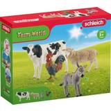 Cows Toy Figures Schleich Farm World Starter Set 42385