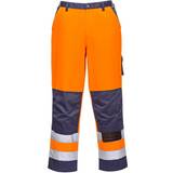 EN ISO 20471 Work Wear Portwest Lyon Hi-Vis Contrast Work Trousers