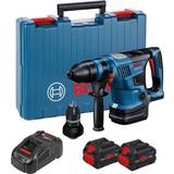 Bosch sds drill 18v Bosch GBH18V-34 CF 18V ProCORE BITURBO SDS-Plus Drill With 2x 5.5Ah Batteries