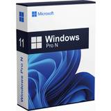 Operating Systems Microsoft Windows 11 Pro N Version Key For 1-PC