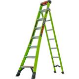 Aluminum Step Ladders Little Giant 8 Tread King Kombo Industrial Step And Ladder