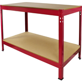 Work Benches on sale Work Bench Garage Table Red