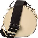 Zac Posen Belay Top Handle Leather Drum Bag - Beige