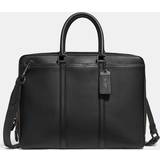 Coach Briefcases Coach Metropolitan Slim Leather Briefcase Black