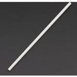 Straws Fiesta Green Compostable Paper Straws White (Pack of 250)