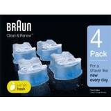 Braun Shaving Gel Shaving Accessories Braun Series Clean & Renew Cleansing Dock Cartridges Aroma Lemon Fresh 4 pc