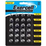 Batteries - LR41 Batteries & Chargers 24 Pack Button Cell Batteries AG1 AG3 AG4 AG10