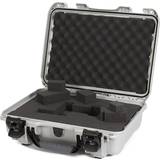 Nanuk 923 Protective Case with Cubed Foam, Silver