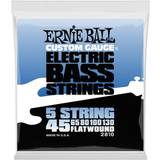 Ernie Ball Flatwound 5-String 45-130