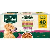 Dogs - Wet Food Pets Purina Winalot Meaty Chunks in Jelly 40x100g