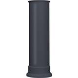 Adam Fireplace Accessories Adam Charcoal Grey Straight Stove Pipe 23465