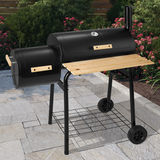 Enclosed Lid Smokers BillyOh Smoker BBQ Charcoal Offset Smoker Barbecue