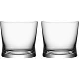 Mouth-Blown Whisky Glasses Orrefors Grace Double Old Fashioned Whisky Glass 39cl 2pcs