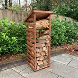 Brown Fireplaces Charles Taylor Small Log Store Brown