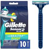 Gillette Razors Gillette Sensor 2 Plus, Pivoting Head, Disposable Razors, 10 Count