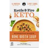 Kettle & Fire Mushroom Bisque Bone Broth Soup 479g 1pack