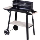 BBQs on sale OutSunny Charcoal BBQ Grill Trolley Barbecue