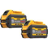 Dewalt Batteries - Black - Power Tool Batteries Batteries & Chargers Dewalt DCB606-2 2-pack