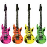 Cheap Toy Guitars Inflatable Guitar 55cm Blow Up Fancy Dress Party Musical Music Instrument