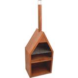 Ivyline Marseille Outdoor Chiminea Fireplace With Grill Rust