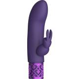 Shots Toys Royal Gems Dazzling Rechargeable Rabbit Bullet Purple
