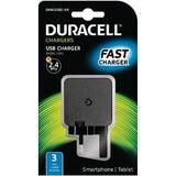 Duracell Chargers Batteries & Chargers Duracell 2.4A USB Mains Charger (DRACUSB2-UK)