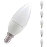 E14 LED Lamps Crompton LED Candle Thermal Plastic 5.5W 2700K SES-E14