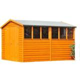Sheds Shire Overlap DD Garden Shed 10'x6' (Building Area )