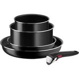 Detachable handles Cookware Sets Tefal Ingenio Easy Cook & Clean Cookware Set 5 Parts