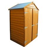 Summer house shed Shire 4 3 Double Door Garden Shed Dip Treated Approx (Building Area )