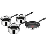 Tefal Jamie Oliver Quick & Easy Cookware Set with lid 4 Parts