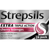Reckitt Medicines Strepsils Extra Triple Action Cherry Lozenges