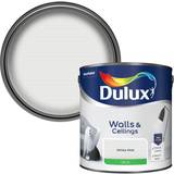 Dulux Ceiling Paints - White Dulux Silk Emulsion Paint Mist Wall Paint, Ceiling Paint White 2.5L