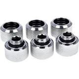 AlphaCool Eiszapfen 16mm Chrome Hard Tube Compression Fittings