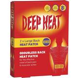 Deep Heat Medicines Deep Heat Pain Relief Odourless Back Patch - 2 Large