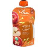 Plum Organics Apple & Carrot Baby Food 113g