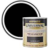 Rust-Oleum Paint on sale Rust-Oleum Universal All-Surface Metal Paint Black 0.75L