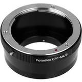 Fotodiox Lens Mount Adapter Contax/Yashica CY SLR Micro Four Thirds M4/3 Lens Mount Adapter