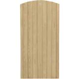 Wood Gates Forest Garden Heavy Duty Dome Top Tongue & Groove Gate 90x180cm