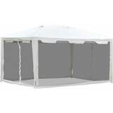 Pavilions & Accessories on sale OutSunny 4 3m Party Tent Garden Gazebo Canopy Wedding Cover