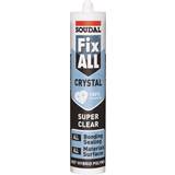 Soudal Building Materials Soudal Fix All Crystal Adhesive & Sealant Super Clear 290ml 1pcs