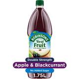 Juice & Fruit Drinks Double Strength Apple & Blackcurrant No Added Sugar Fruit Squash 1.75L
