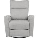OBaby Madison Swivel Glider Recliner Chair Pebble